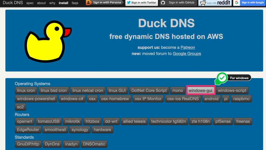 Duck Dns Setup On Windows To Allow Remote Workers Voice1 Llc 1 855 252 8788